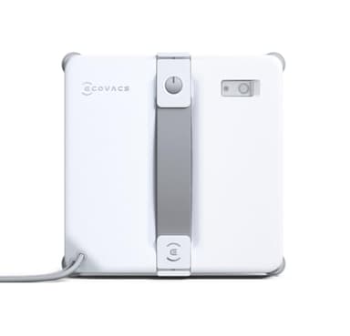 ECOVACS WINBOT Mini 2 Fensterputzroboter mit Eckbürsten & Ultraschallzerstäubung, Ultraschlank & Leicht für Schmale Fenster, Smarte Navigation, 6 App-Modi, 10-Stufiges Sicherheitssystem