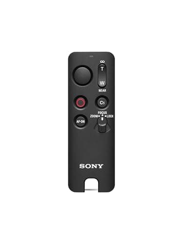 Sony RMT-VP2 | Kabellose Bluetooth-Fernbedienung – kompatibel mit Sony Alpha Kameras – für präzise Foto- & Videoaufnahmen, Fokussteuerung & kabelloses Auslösen