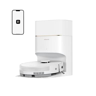 dreame D20 Pro Plus Saugroboter, 13.000 Pa Saugkraft, DuoBrush für Tierhaare, Eckenrein, Selbstentl, Hindernisverm. m. LDS-Navigation & Laser, saugt und wischt, Hartböden & Teppiche, 5.200 mAh Akku
