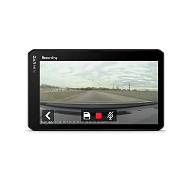 Garmin DriveCam 76 – Navigationsgerät mit integrierter Dashcam, Kollisionswarner und Spurhalteassistent. 7 Zoll (17,8 cm) HD-Display, 3D-EU-Karten mit Umweltzonen, Verkehrsinfos in Echtzeit, Schwarz
