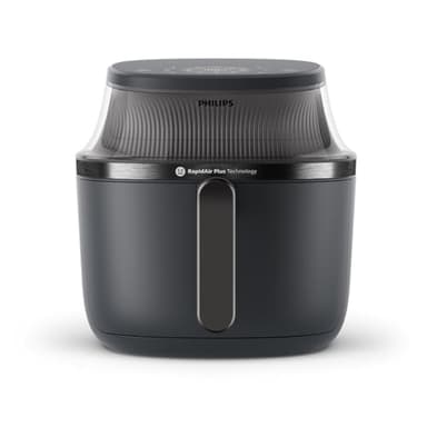Philips Airfryer 3000 Series – Premium 6.2 L Heißluftfritteuse mit Sichtfenster, RapidAir Plus Technologie, 90% weniger Fett, leicht zu reinigen, Touchscreen, energie- & platzsparend (NA330/00)