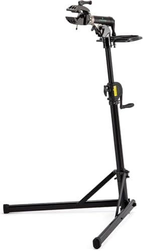 cyclists Fahrrad Reparaturständer bis 50kg,Klappbarer E-Bike Montageständer aus Aluminium,360° Drehbar & Höhenverstellbar,Stabiler Arbeitsständer für MTB & Rennräder (Handkurbel Hebevorrichtung)