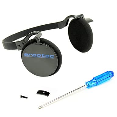 @tec Flexible Nackenbügel-Halterung für Buddy Chat Modul (Bluetooth® Headset) - Nackenhalter mit Zubehör