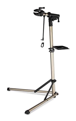 CXWXC Fahrrad Montageständer Aluminium Fahrrad Reparaturständer Klappbar Fahrradmontageständer für E-Bike/ Mountainbikes,Fahrrad Reparatur mit Magnetischer und 360°Drehbare Kopf