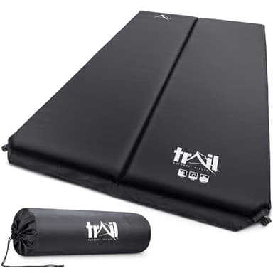 trail outdoor leisure Selbstaufblasbare Isomatte/Camping-Matratze für Zwei Personen 5 cm dick