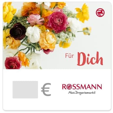 ROSSMANN Gutschein - €20 - Blumen - per E-Mail