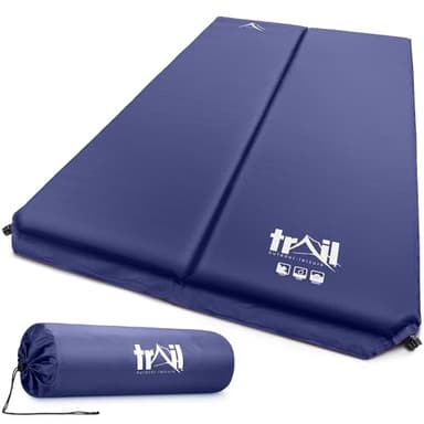 trail outdoor leisure Selbstaufblasbare Isomatte/Camping-Matratze für Zwei Personen 5 cm dick