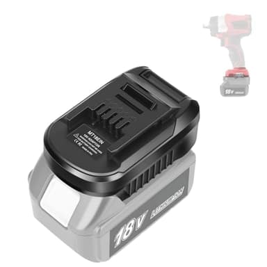 REACELL Adapter für Makita auf für Einhell Akku Adapter Konverter für Makita 18V Akku BL1830 BL1860 BL1850 BL1815 auf Einhell 18V Li-ion Elektrowerkzeug (Nur MT18EIN Adapter)