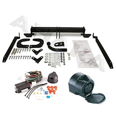 AHK Anhängerkupplung mit Elektrosatz 13 polig für Citroen Jumpy II/Fiat Scudo II/Peugeut Expert II 07- Anhängevorrichtung Hängevorrichtung - starr, mit angeschraubtem Kugelkopf