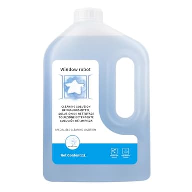 1L Reinigungslösung für ECOVACS Winbot W1 PRO,W2,W2 OMINI,W2 PRO,W2 PRO OMNI,WINBOT MINI W2S Omni Fensterputzroboter