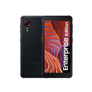 Samsung Galaxy Xcover5 Enterprise Edition, robustes 5,3 Zoll Android Smartphone, 64 GB, 3.000 mAh Akku, Business Handy, wassergschützt, Smartphone ohne Vertrag, Black