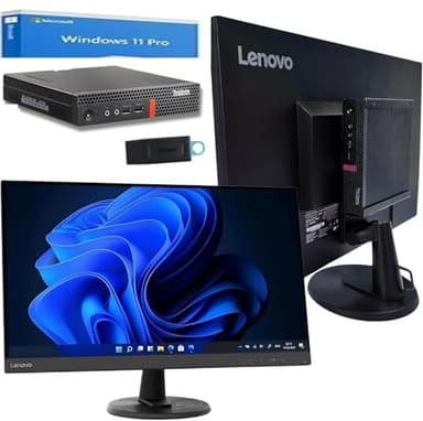 All-in-One PC Lenovo 27" | i7-8700T | 16GB RAM | 1TB SSD | WLAN/Bluetooth | Windows 11 Pro + Office 2021 | Komplett-PC einsatzbereit