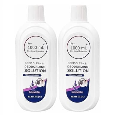 Bodenreiniger 1L, 2er-Pack Lavendelduft, Reinigungsmittel Kompatibel mit Tineco FLOOR ONE S3/S5/S6/S7, iFLOOR-Serie, Bodenreinigungslösung Für Mehrere Oberflächen