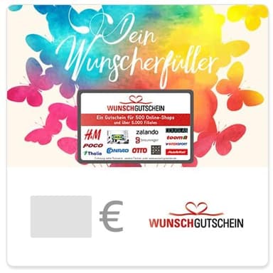 Wunschgutschein Gutschein - €20 - Wunscherfüller - per E-Mail