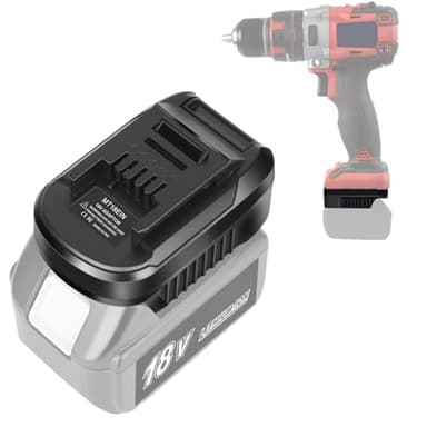 MT18EIN Batterieadapter für Einhell PXC 18V, YUHDWRE Adapter-Konverter für Makita 18V Li-Ion Batterie für Einhell Elektrowerkzeuge (Keine Batterie)
