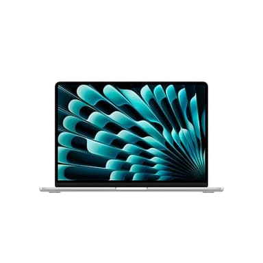 Apple MacBook Air (13", Apple M4 Chip mit 10‑Core CPU und 8‑Core GPU, 16GB Gemeinsamer Arbeitsspeicher, 256 GB) - Silber