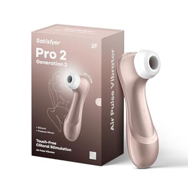 Satisfyer Pro 2 Vibrator Dildo | Druckwellenvibrator für die Frau & Paare | Geschenk für Frauen | Extrem Erotik Sex-Spielzeug | Vibratorensets Klitoris | Massagestab Vibration | Stimulator Toy Damen