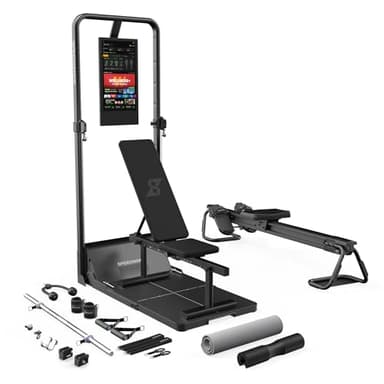 Speediance Gym Monster 2 Smart Home Gym, Upgraded AI-Powered Home Workout Maschine, Multifunktionale Smith Maschine, Ganzkörper-Krafttraining Fitnessgeräte, All-in-One Workout (GM2S FamilyPlus)