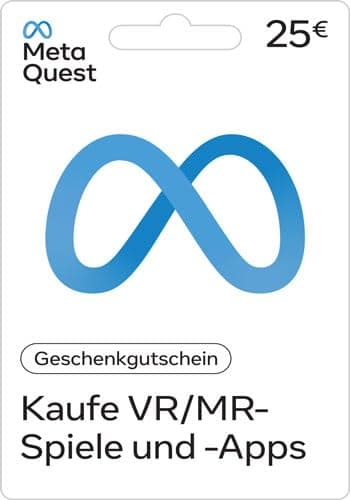 Meta Quest-Geschenkgutschein - für Deutschland - per Post