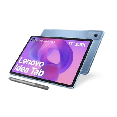 Lenovo Idea Tab Tablet | 11" 2.5K 16:10 LCD Display | MediaTek Dimensity 6300 | 8GB RAM | 128GB Speicher | Android 15 | Polar Blue | inkl. Lenovo Tab Pen