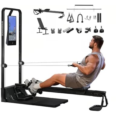Speediance Gym Monster 2 Smart Home Gym, Upgraded AI-Powered Home Workout Maschine, Multifunktionale Smith Maschine, Ganzkörper-Krafttraining Fitnessgeräte, All-in-One Workout Station(Family Plus 2.0)