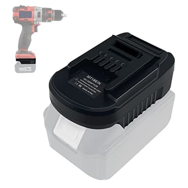 Akku Adapter Konverter für Makita 18V Akku auf für Einhell Elektrowerkzeug, OGJUNX Adapter für Makita BL1860 BL1850 BL18400 Konverter auf Für Einhell 18V Li-Ion Elektrowerkzeug