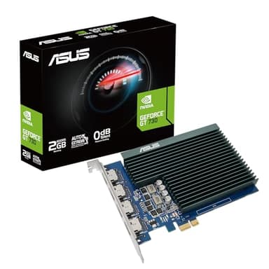 ASUS GT730-4H-SL-2GD5 NVIDIA GeForce GT 730 2 GB GDDR5 (GPU NV 730 2GB GDDR5 Fan)