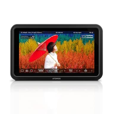 Atomos Shinobi II 5,2" HDMI HDR Kameramonitor – 1500 nit Full HD 1920x1080, 4K HDMI Eingang, USB-C Kamerasteuerung, Fieldmonitor für DSLR & spiegellose Kameras