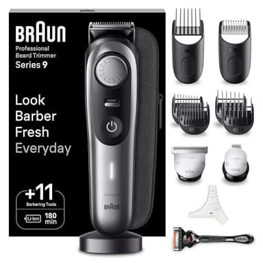 Braun Barttrimmer - BT9440, Chrom