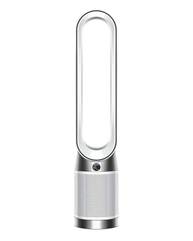 Dyson Purifier Cool™ PC1 Turmventilator Luftreiniger mit HEPA‑H13‑Filter – Leistungsstarke Kühlung & Luftreinigung für Räume bis 23qm, Steuerung über App‑ & Fernbedienung, 350° Rotation (Weiß)