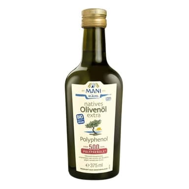 MANI natives Olivenöl extra, Polyphenol, bio 2 x 375 ml