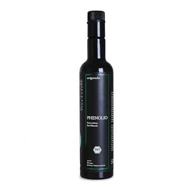 PHENOLIO Extra Natives Bio-Olivenöl 500ml | Hoher Polyphenolgehalt | Antioxidativer Zellschutz & Herz-Kreislauf-Unterstützung | Kaltgepresst & ungefiltert | Sparen bei kurzem MHD: 31.07.2026