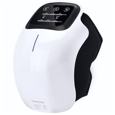 FORTHiQ Knie Massagegerät mit Infrarot für Knieschmerzen, Arthrose, Gelenkschmerzen und Massage, Mit Vibration und Tiefen-Wärme
