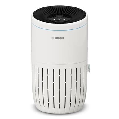 Bosch Air 4000 Luftreiniger - Für Räume bis zu 62,5 m² - Entfernt effizient Schadstoffe - Mit 3-in-1 Luftfilter, Smart Sensor, Automatikmodus, Ruhemodus (< 25 dB(A)) - CADR: 300 m³/h